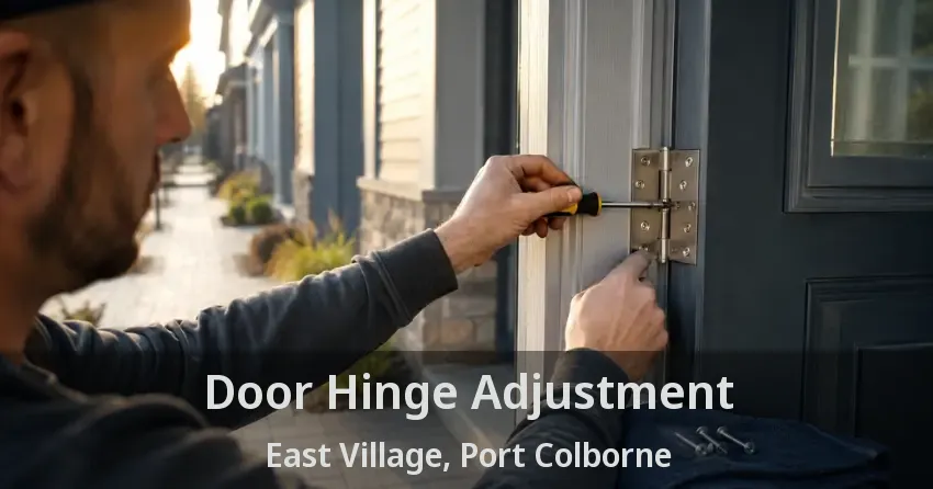 Door Hinge Adjustment East Village, Port Colborne - ON