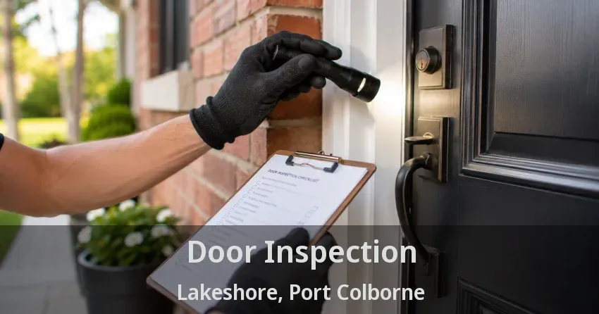 Door Inspection Lakeshore, Port Colborne - ON