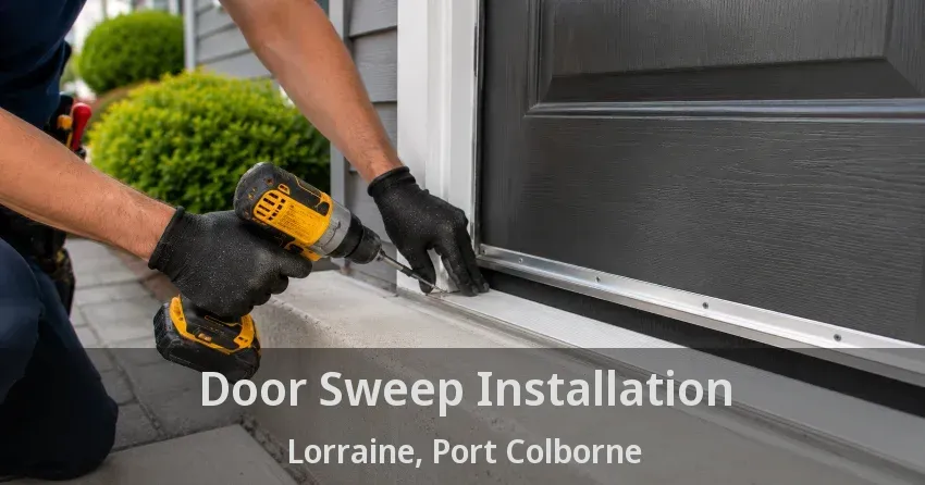Door Sweep Installation Lorraine, Port Colborne - ON