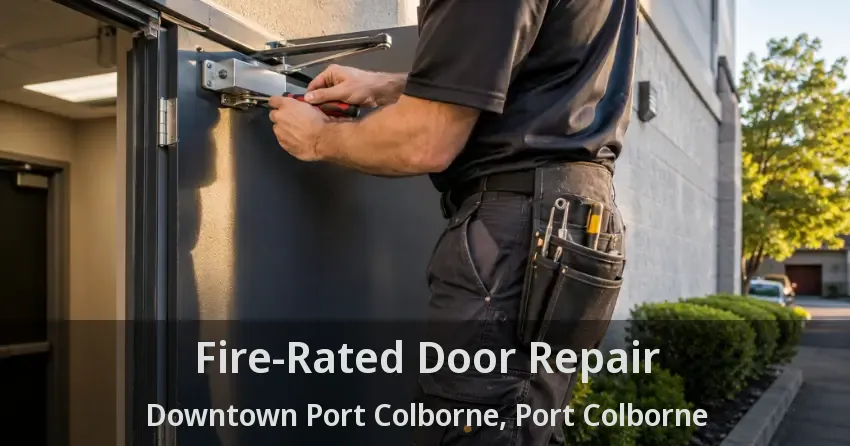 Fire-Rated Door Repair Downtown Port Colborne, Port Colborne - ON