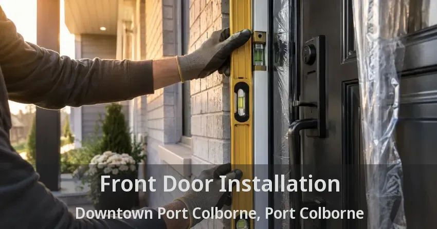 Front Door Installation Downtown Port Colborne, Port Colborne - ON