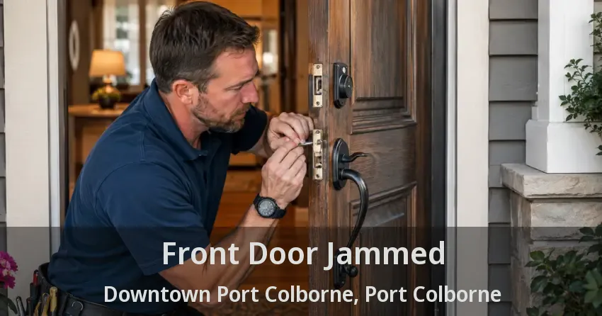 Front Door Jammed Downtown Port Colborne, Port Colborne - ON