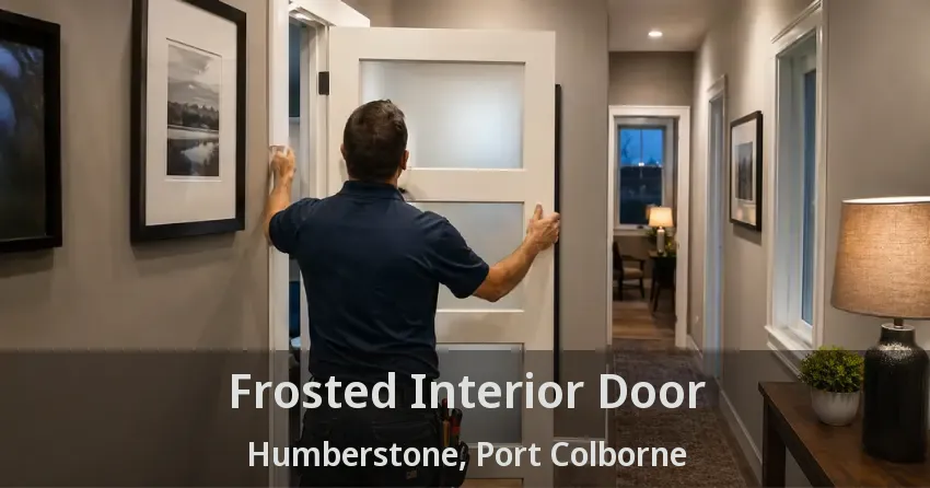 Frosted Interior Door Humberstone, Port Colborne - ON