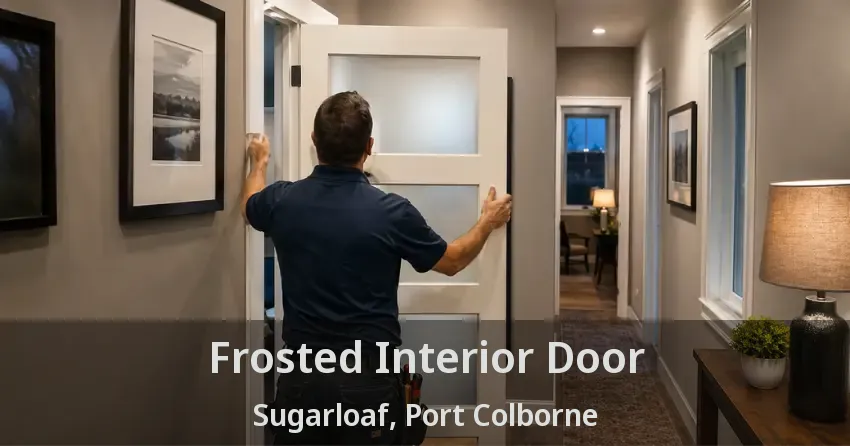 Frosted Interior Door Sugarloaf, Port Colborne - ON