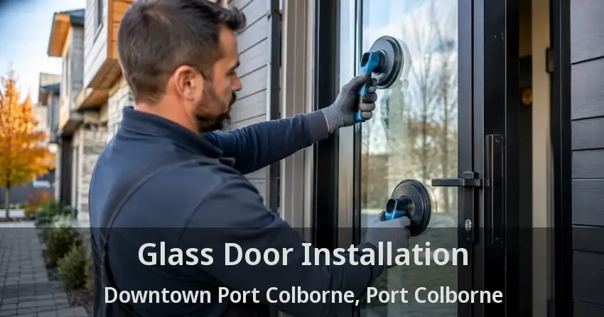 Glass Door Installation Downtown Port Colborne, Port Colborne - ON
