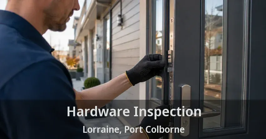 Hardware Inspection Lorraine, Port Colborne - ON