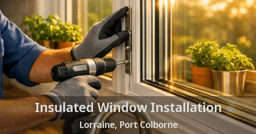 Insulated Window Installation Lorraine, Port Colborne - ON