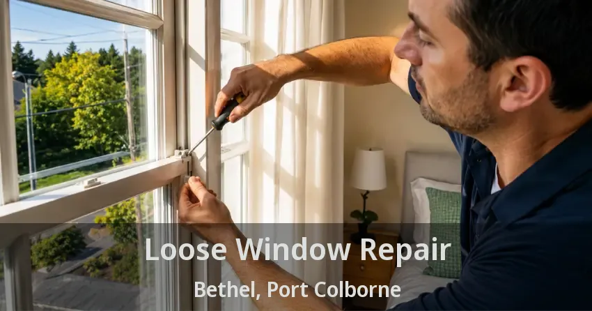 Loose Window Repair Bethel, Port Colborne - ON