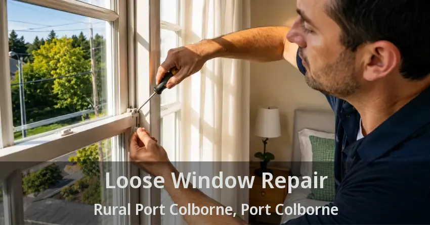 Loose Window Repair Rural Port Colborne, Port Colborne - ON