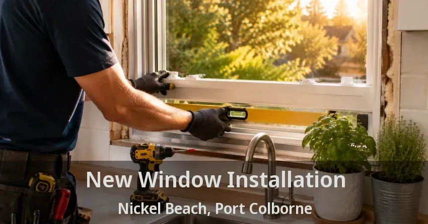 New Window Installation Nickel Beach, Port Colborne - ON