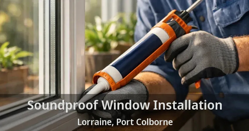 Soundproof Window Installation Lorraine, Port Colborne - ON