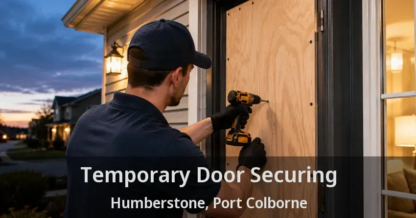 Temporary Door Securing Humberstone, Port Colborne - ON