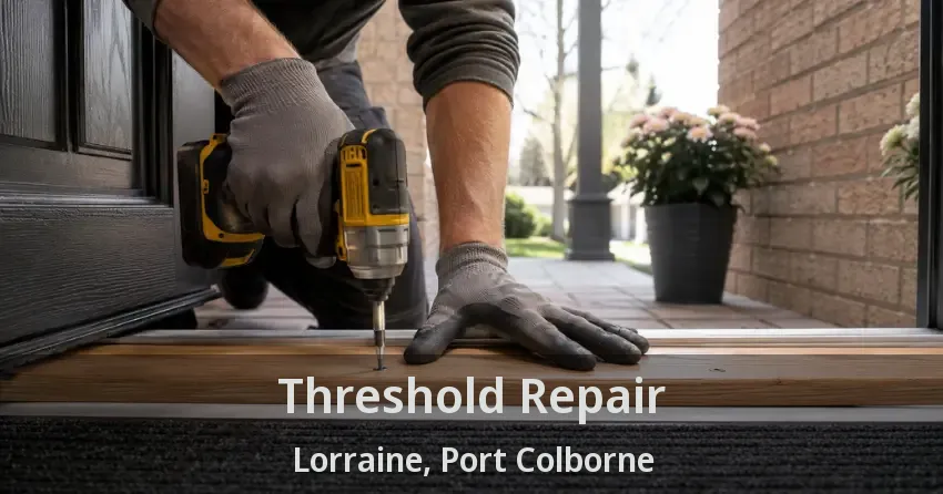 Threshold Repair Lorraine, Port Colborne - ON
