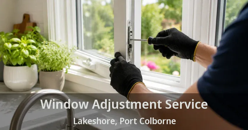 Window Adjustment Service Lakeshore, Port Colborne - ON