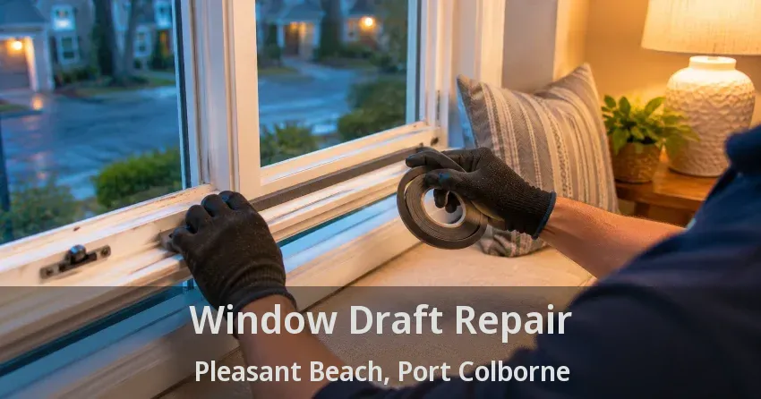 Window Draft Repair Pleasant Beach, Port Colborne - ON