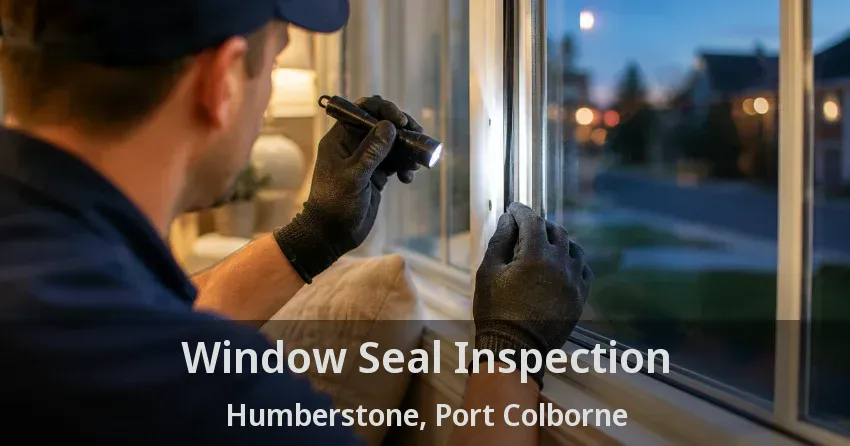 Window Seal Inspection Humberstone, Port Colborne - ON