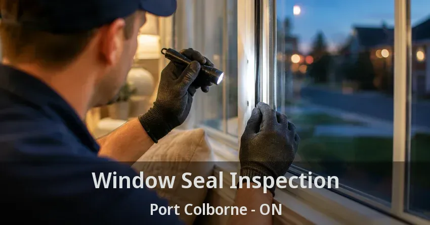 Window Seal Inspection Port Colborne - ON