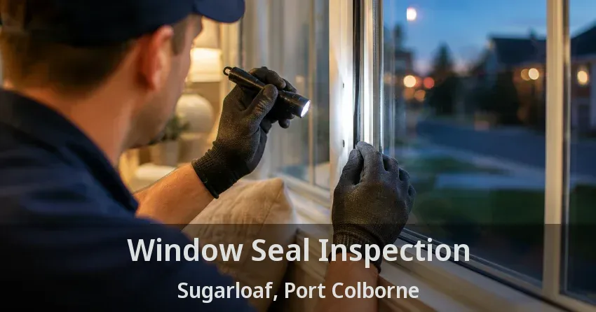 Window Seal Inspection Sugarloaf, Port Colborne - ON