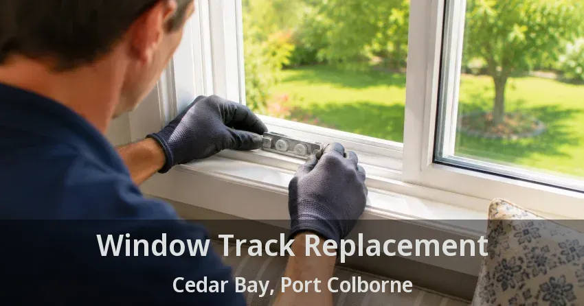 Window Track Replacement Cedar Bay, Port Colborne - ON