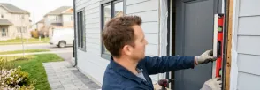 Front Door Installation Downtown Port Colborne, Port Colborne